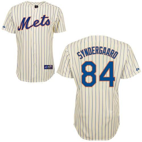Noah Syndergaard #84 Youth Baseball Jersey-New York Mets Authentic Home White Cool Base MLB Jersey